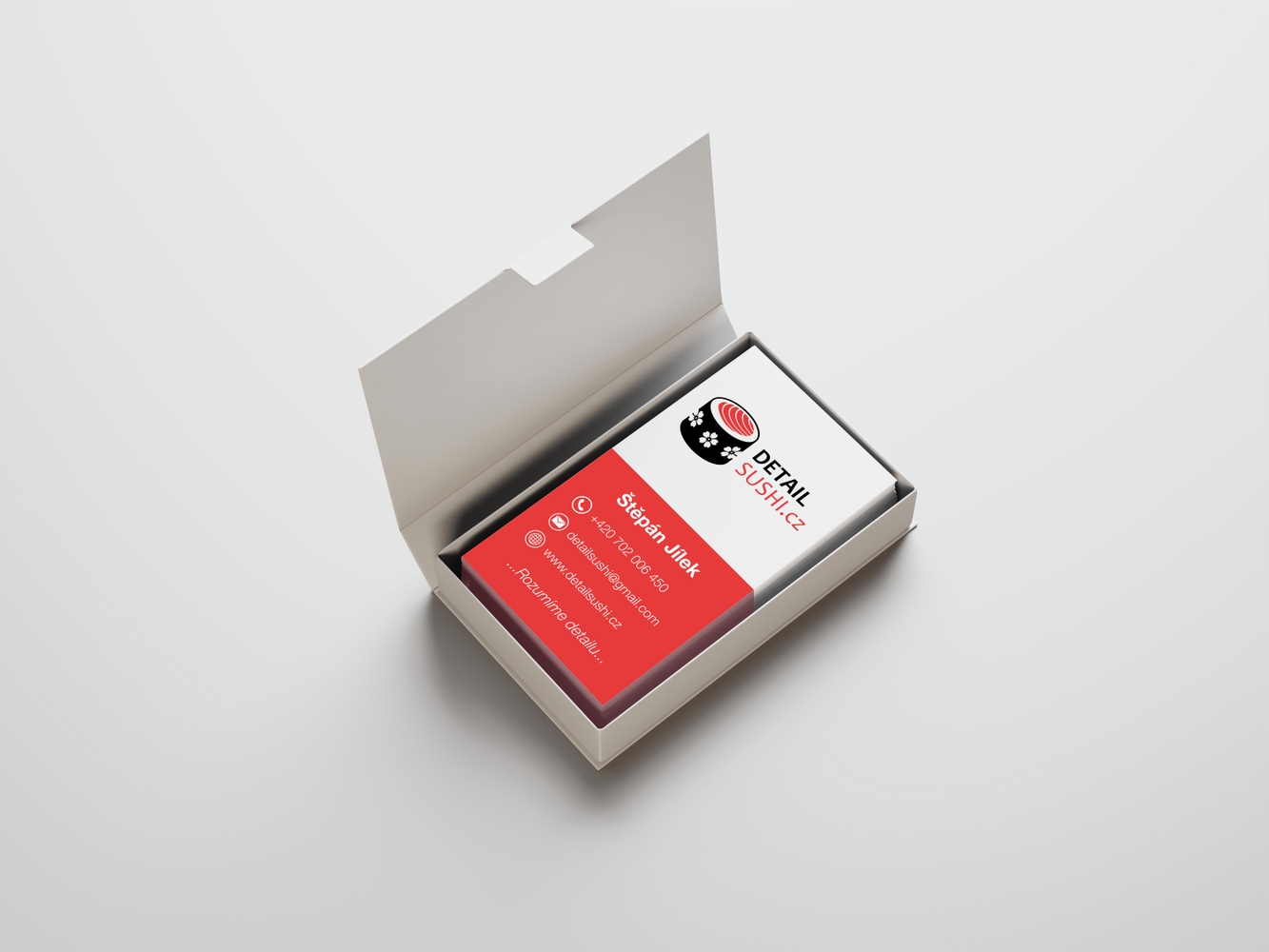 DETAILSUSHI - Logo, vizitky